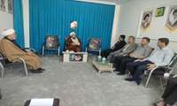 دیدار مدیر شبکه بهداشت و درمان با امام جمعه محترم شهرستان