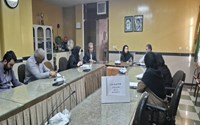 جلسه درون بخشی مدیریت بحران مادران باردار در فصل سرد