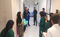 بازدید تیم ارزیاب دانشگاه علوم پزشکی از بیمارستان شهید راثی