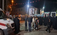 خدمت رسانی به زائران اباعبدالله الحسین(ع) توسط فوریت های پزشکی