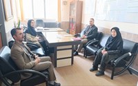 دیدار ریاست کمیته امدادحضرت امام خمینی(ره) با سرپرست مرکز بهداشت شهرستان
